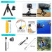 Kit Accesorii Camera Sport Techsuit SA50 pentru GoPro / SJCAM Series, 50in1, Negru Kit Accesorii Camera Sport Techsuit SA50 pentru GoPro / SJCAM Series, 50in1, Negru