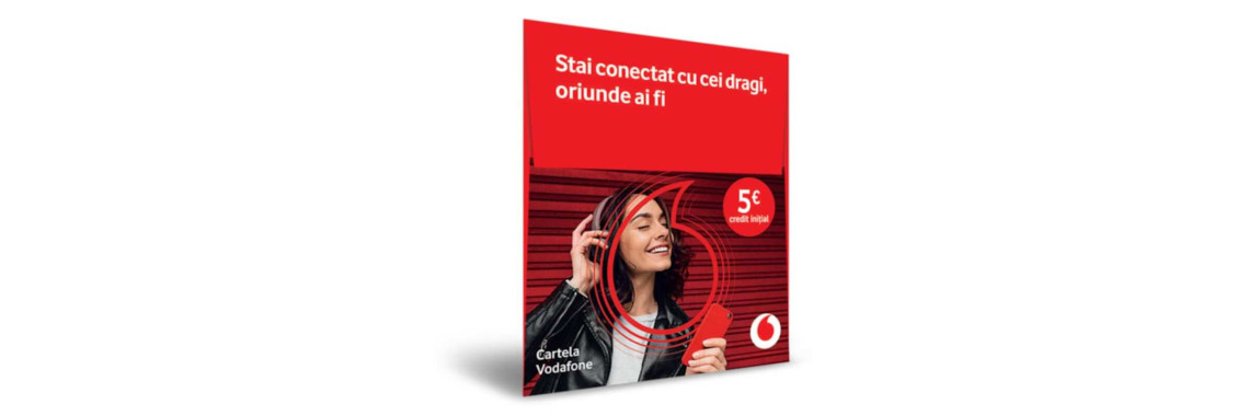 Cartela Vodafone cu numar