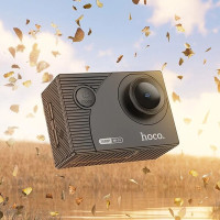Camera video sport, wireless, outdoor, subacvatica, Hoco DV100, Negru