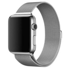 Curea Apple iWatch 38-40-41 mm Milanese Loop argintiu