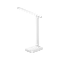 Lampa LED birou, Alimentare USB, 5W, 3 Moduri Lumina, 13.5 x 9.5 cm, ABS, Alb