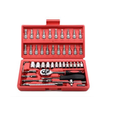 Set Complet de Scule Multifuncțional 48 Piese – Cutie Robustă pentru Reparații Auto, Bricolaj și Întreținere Casnică